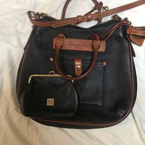 Authentic Dooney and Bourke Handbag with wallet